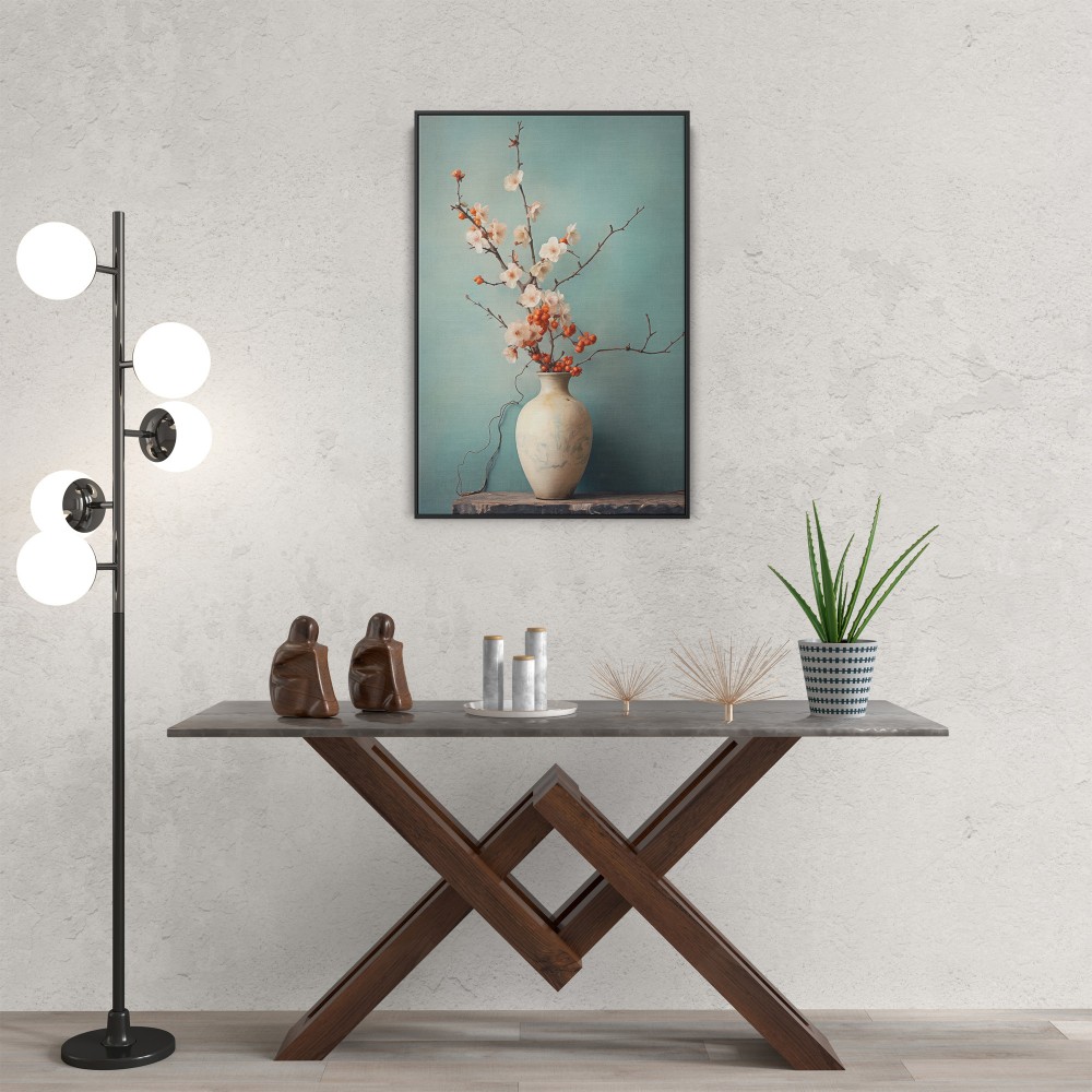 Quadro decorativo Vaso de flores fine art 625