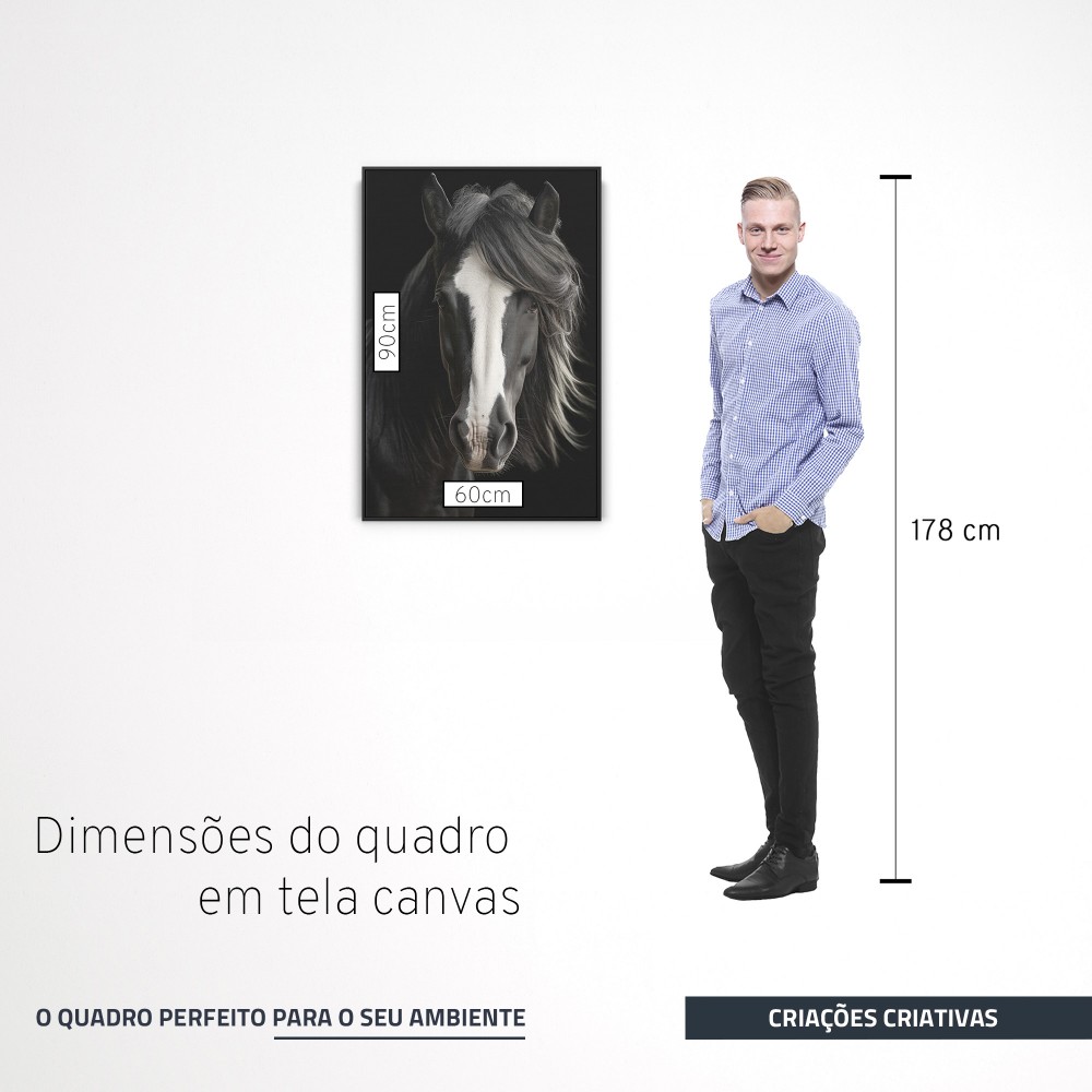 Quadro decorativo Ímpeto Selvagem 